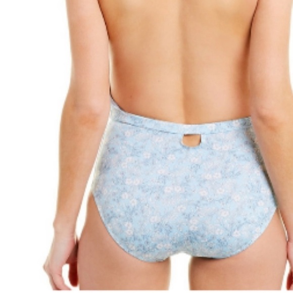 Serenity blue Signature Cabana one piece swimsuit by 6 Shore Road XS - Picture 2 of 4